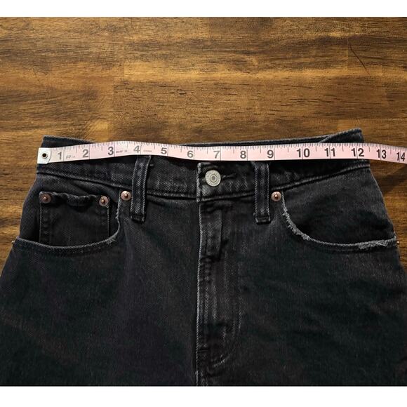 Abercrombie Women's 0 25 x 26 Jeans Ultra High Rise 90’s Straight Curve Love - Picture 10 of 14